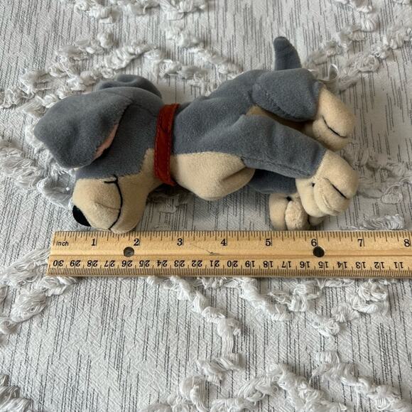 Disney Store Vintage Tramp 7” Mini Bean Bag Plush - Picture 4 of 6